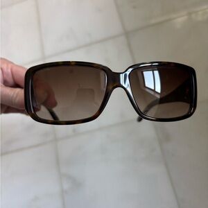 Prada tortoise sunglasses